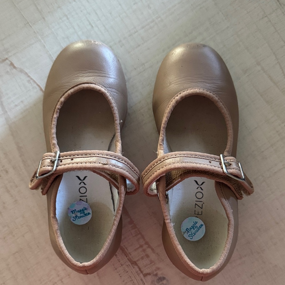 Capezio Kids Tan Ballet Shoes